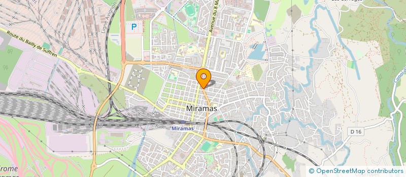 localisation de l'entreprise DOCTEUR ROUBAUD à MIRAMAS