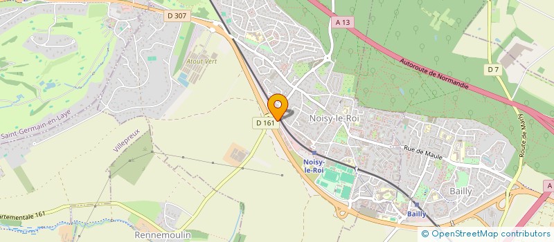 localisation de l'entreprise DOCTEUR SABRINA FALAH à NOISY-LE-ROI