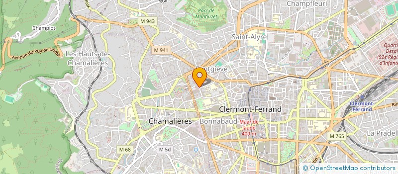 localisation de l'entreprise DOCTEUR SALHI FOUED  CLERMONT-FERRAND