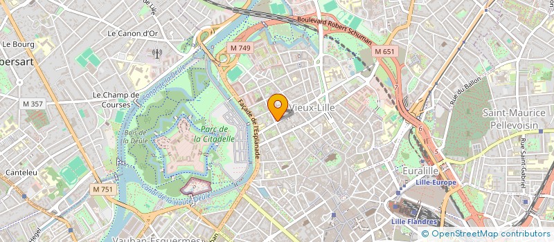 localisation de l'entreprise DOCTEUR SANDRINE BOIVIN à LILLE