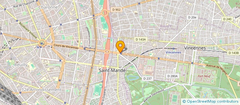 localisation de l'entreprise DOCTEUR SERGE ZAGURY à SAINT-MANDE