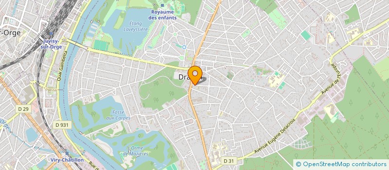 localisation de l'entreprise DOCTEUR SOUHEIL KARYO à DRAVEIL