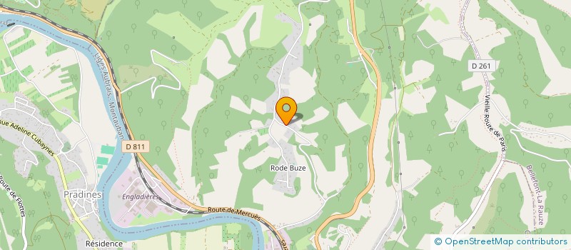 localisation de l'entreprise DOCTEUR STEPHANE DAVID  CAHORS