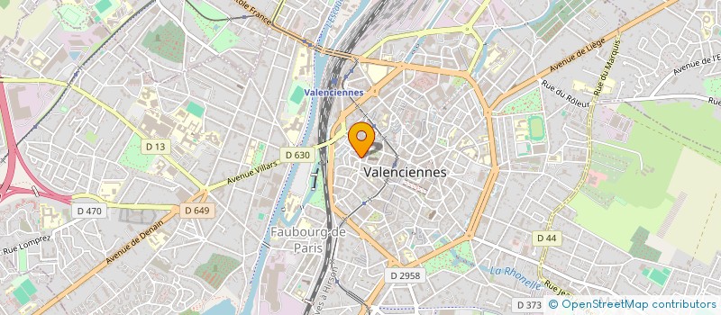 localisation de l'entreprise DOCTEUR STEPHANIE WAQUET-RODRIGUEZ à VALENCIENNES