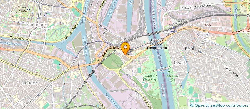localisation de l'entreprise DOCTEUR THOMAS BREINING à STRASBOURG