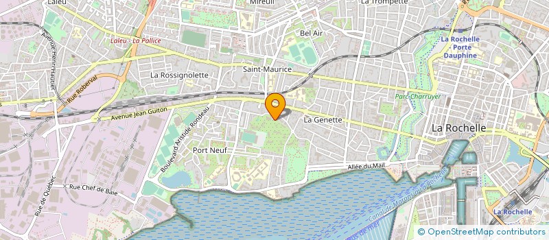 localisation de l'entreprise DOCTEUR THOMAS DASSONVAL  LA ROCHELLE