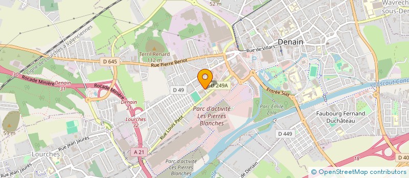 localisation de l'entreprise DOCTEUR TODE MANUELA à DENAIN