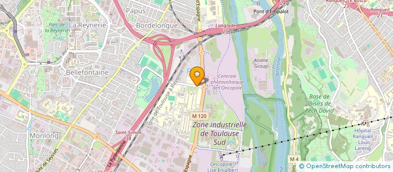 localisation de l'entreprise DOCTEUR VADIM AZOULAY à TOULOUSE