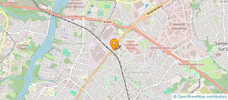 localisation de l'entreprise DOCTEUR VERNEX BOUKERMA à NANTES
