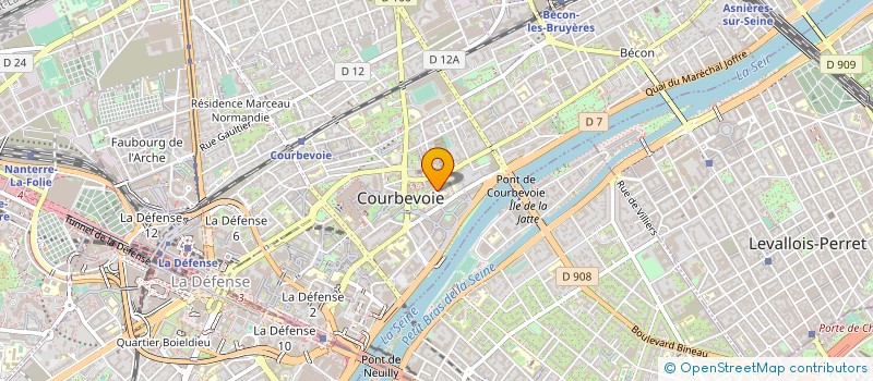 localisation de l'entreprise DOCTEUR WALDEMAR WEISS à LA GARENNE-COLOMBES