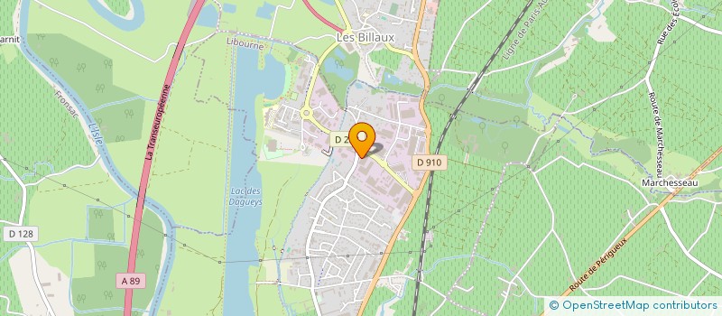 localisation de l'entreprise DOCTEUR XAVIER CREPIN  LIBOURNE