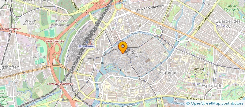 localisation de l'entreprise DOCTEUR YUKIKO PEAUPARDIN à STRASBOURG