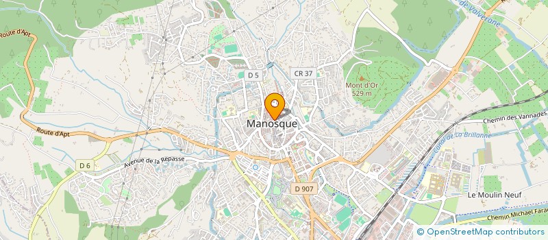 localisation de l'entreprise DOCTEURS AMZALLAG PERE ET FILS ET GEORGE ET GAUTIER à MANOSQUE