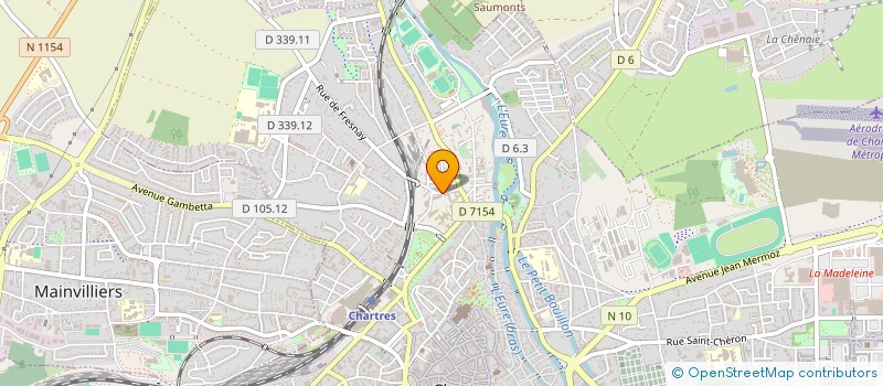 localisation de l'entreprise DOCTEURS ANNEQUIN ET MARTIN à CHARTRES