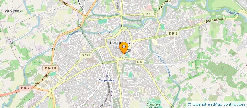 localisation de l'entreprise DOCTEURS BLANC ET BOUVIER à CARPENTRAS