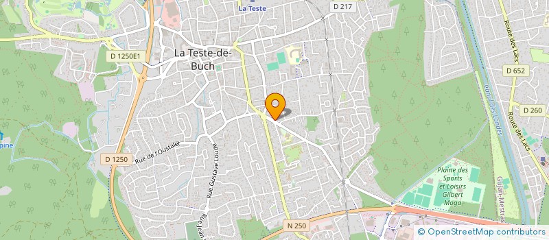 localisation de l'entreprise DOCTEURS BOIGE ET VAISSE à LA TESTE-DE-BUCH