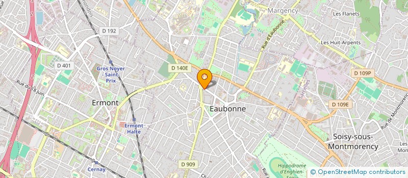 localisation de l'entreprise DOCTEURS BOUDIN ET RHETIERE à EAUBONNE