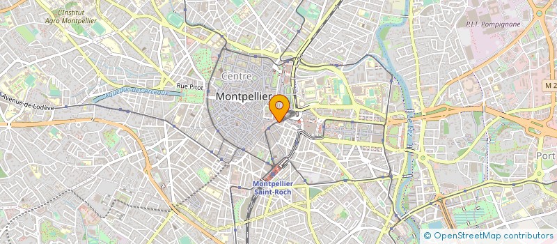 localisation de l'entreprise DOCTEURS CLOVIS CROUZET à MONTPELLIER
