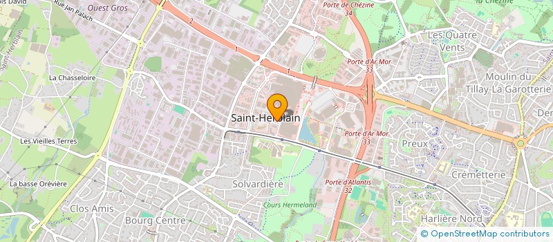 localisation de l'entreprise DOCTEURS DEMIAUTTE ALILET DARRASSE  ST-HERBLAIN