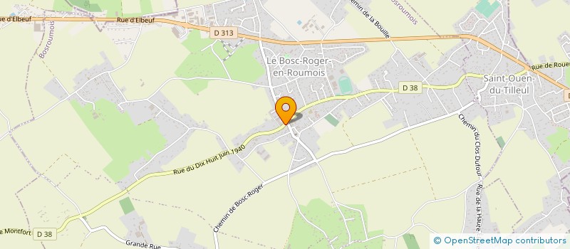 localisation de l'entreprise DOCTEURS EBM à BOSROUMOIS