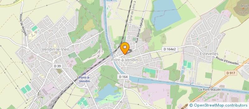 localisation de l'entreprise DOCTEURS FAUQUEMBERGUE LEFEBVRE PRZEPIORA DOCTEURS ASSOCIES  PONT-A-VENDIN