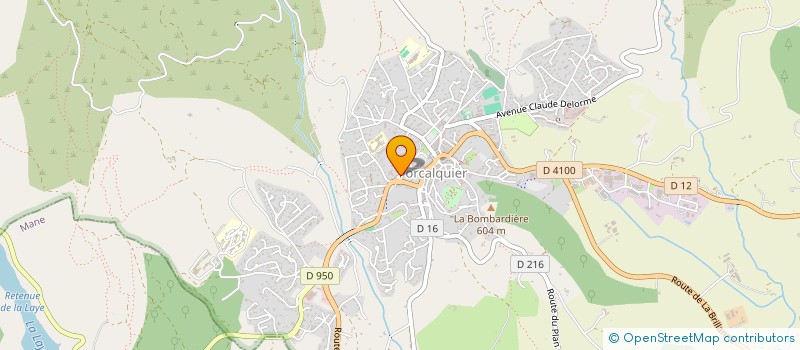 localisation de l'entreprise DOCTEURS GACHE ET HUMBERT  FORCALQUIER