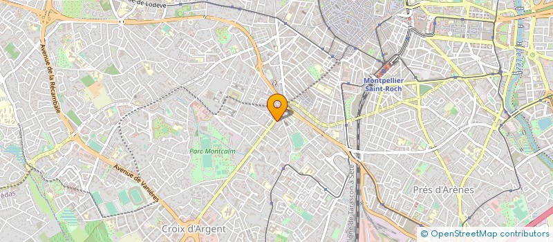 localisation de l'entreprise DOCTEURS GEORGE ET PRIVAT-GEORGE à MONTPELLIER