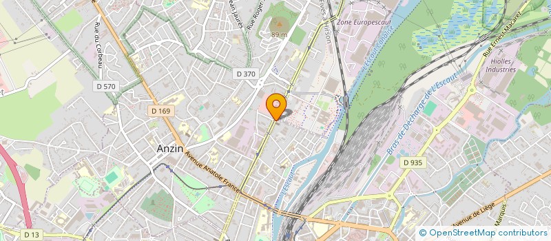 localisation de l'entreprise DOCTEURS HASSAINI à VALENCIENNES