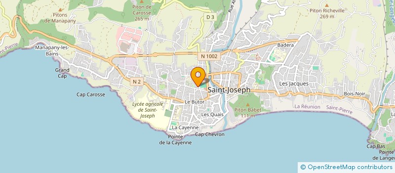 localisation de l'entreprise DOCTEURS HUCHOT SALAUN DELPHINE ET GENSOUS CLEMENT à SAINT-JOSEPH