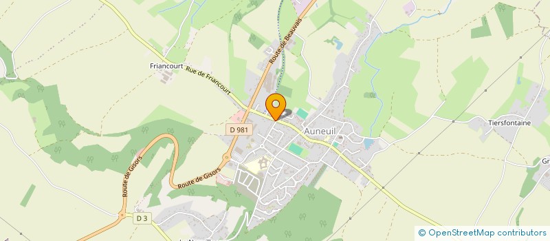 localisation de l'entreprise DOCTEURS ILLOUZ TORDJMAN ET SPRINDLER  AUNEUIL