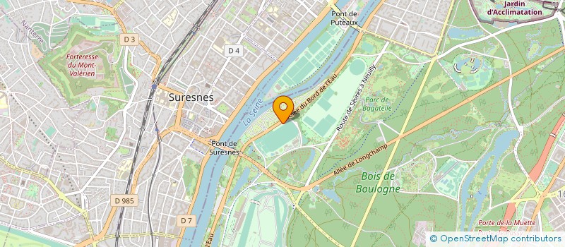 localisation de l'entreprise DOCTEURS JALENQUES ET AUTRES à PARIS
