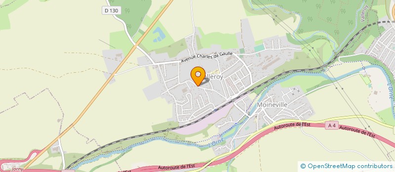 localisation de l'entreprise DOCTEURS KUBIK ET LOBISONNER  VALLEROY