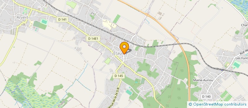 localisation de l'entreprise DOCTEURS LEBRETON-MOREAU  ETAULES