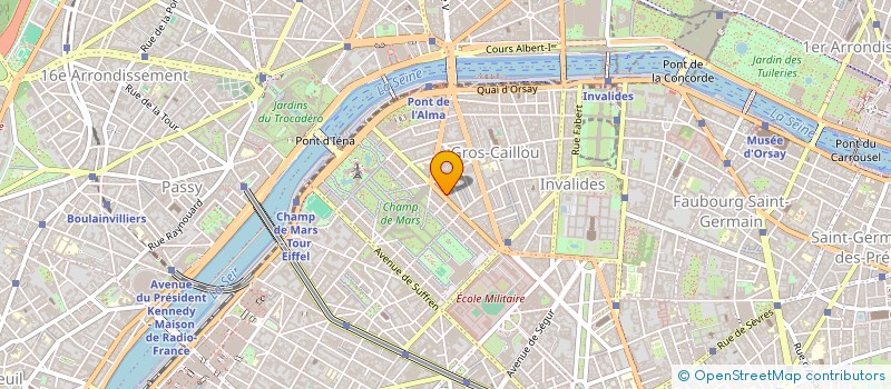 localisation de l'entreprise DOCTEURS LEVY BENCHETON P ET ANGELLE P  PARIS