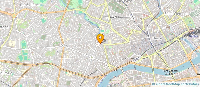 localisation de l'entreprise DOCTEURS MAHLER ET CHARTIER-MARTIN  NANTES