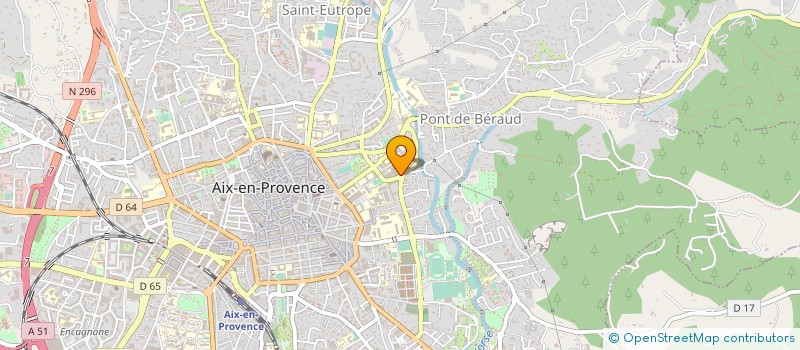 localisation de l'entreprise DOCTEURS MAILLET MAURIN SAISSE SEBBAG à AIX EN PROVENCE