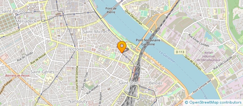 localisation de l'entreprise DOCTEURS MALFANT ASSUIED à BORDEAUX