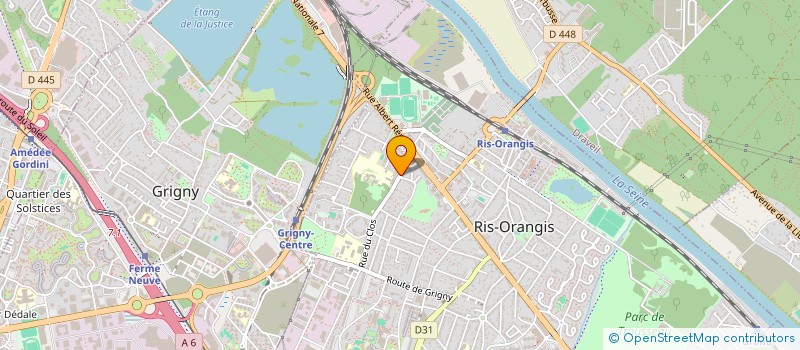 localisation de l'entreprise DOCTEURS MALTERE PROT PIGANIOL à RIS-ORANGIS