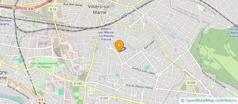 localisation de l'entreprise DOCTEURS MAURY D. SONTAG C. ZOLI M.  CHAMPIGNY-SUR-MARNE