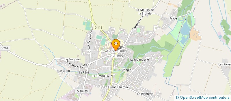 localisation de l'entreprise DOCTEURS PARROD FROMENT BUI BRINON SOCIETE CIVILE DE MOYENS à AIGREFEUILLE-D'AUNIS