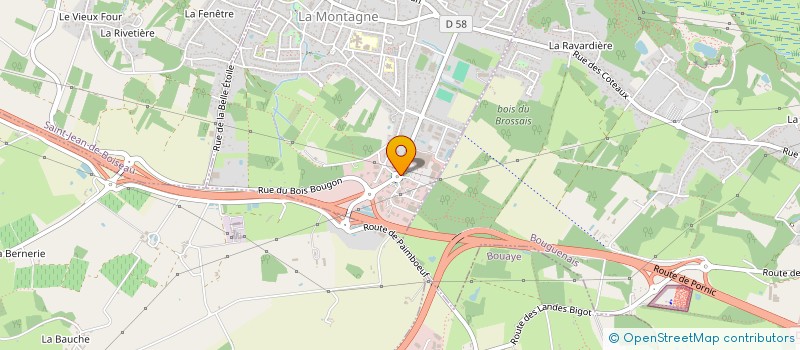 localisation de l'entreprise DOCTEURS RENAUDIN ET YARZA à LA MONTAGNE