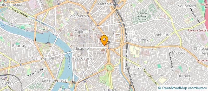 localisation de l'entreprise DOCTEURS ROMIEU ET BOUISSOU à TOULOUSE