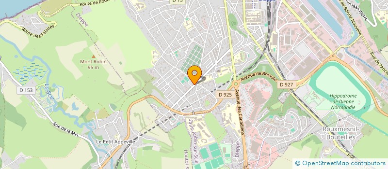 localisation de l'entreprise DOCTEURS VAULOUP DUVAL LOP VIP DELESTRE à DIEPPE