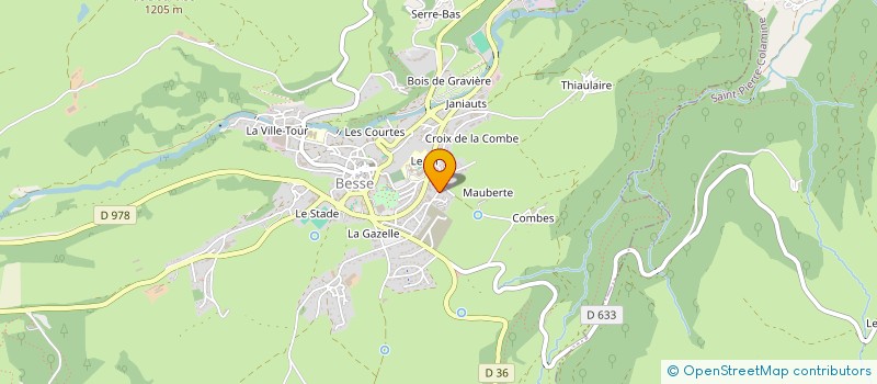 localisation de l'entreprise DOCTEURS VETERINAIRES DIDIER CHABAT MALTHILDE CHEVALIER ET PIERRE RIGAUD à BESSE-ET-SAINT-ANASTAISE