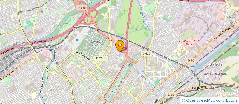 localisation de l'entreprise DOCTOFEN  ILLZACH