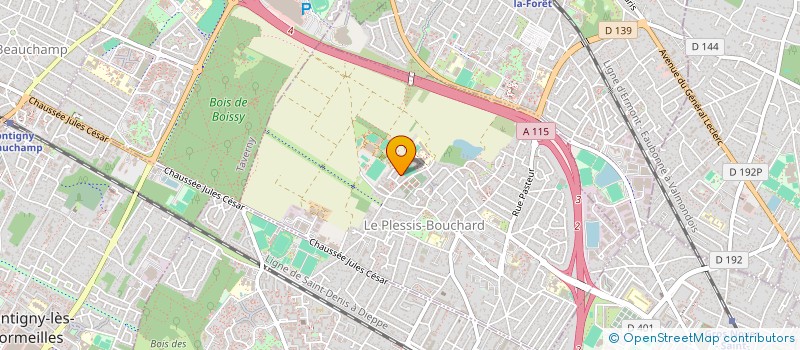 localisation de l'entreprise DOCTOFIBRE à LE PLESSIS-BOUCHARD