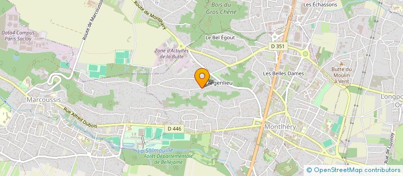localisation de l'entreprise DOCTOPOOL  MONTLHERY