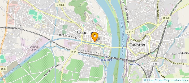 localisation de l'entreprise DOCTORA SARL à BEAUCAIRE