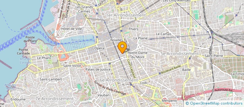 localisation de l'entreprise DOCUGAMI EUROPE, INC.  MARSEILLE