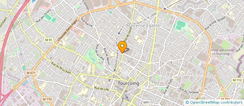 localisation de l'entreprise DOCUMENT COLLECTION SERVICE à TOURCOING